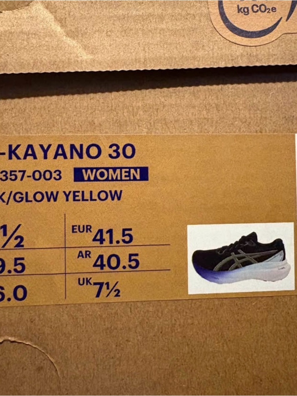 NWT Asics Women’s Gel Kayano 30 Running Shoes - Picture 7 of 7